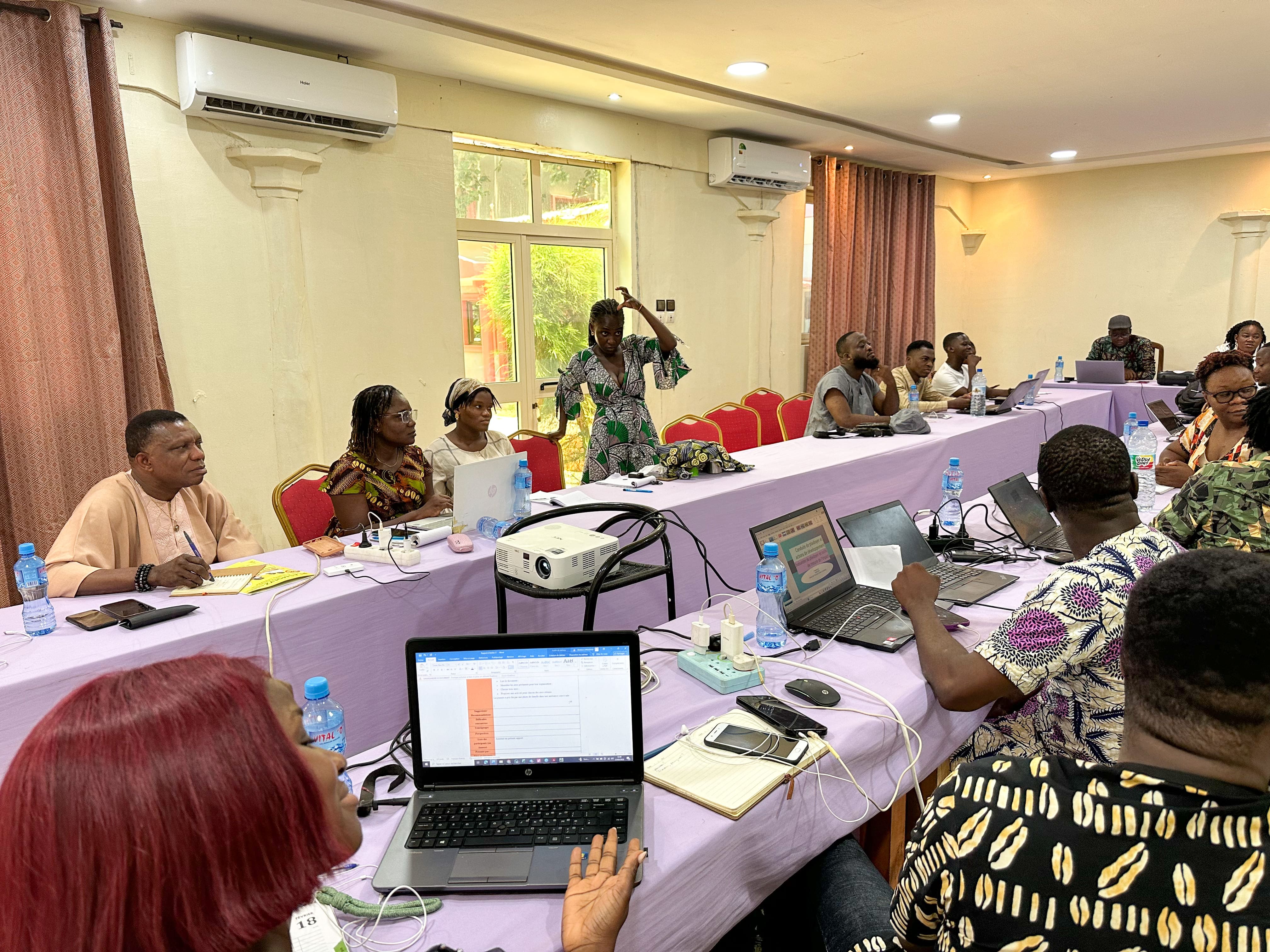 Atelier plaidoyer COJAS-Bénin
